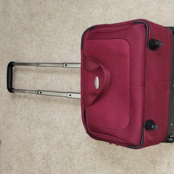 Sac à bagages vintage en tissu floral TRAVEL Case... rétro